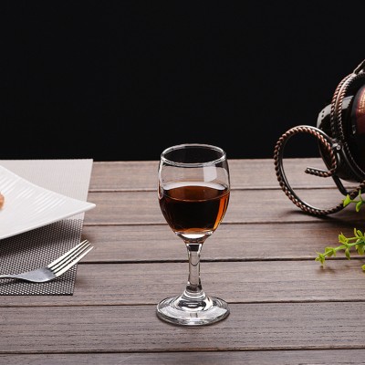 石岛红酒杯批发酒店专用杯子2两白酒杯小号高脚杯葡萄酒杯矮脚杯
