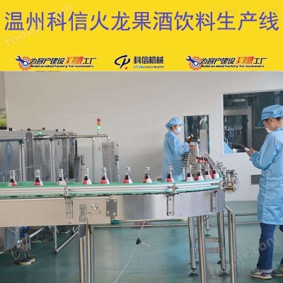 全自动火龙果果酒饮料生产设备