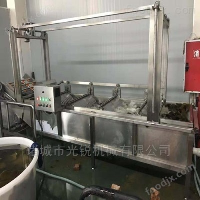 气泡水浴海带清洗机