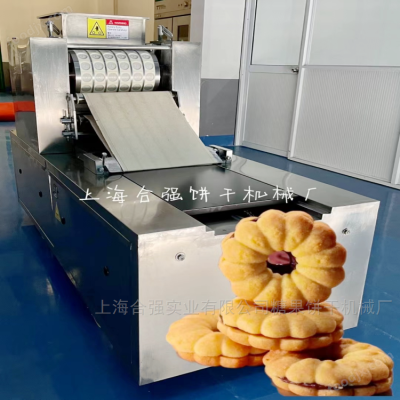 上海合强牌粗粮饼干成型机 长款桃酥机