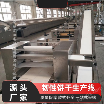 韧性饼干设备 全自动苏打饼干生产线制造商