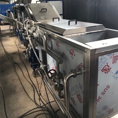 全自动牛蒡漂烫流水线 预煮机