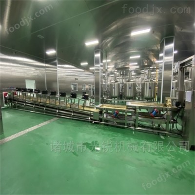 螺蛳粉油炸流水线