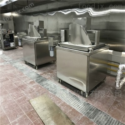 多功能自动花生米油炸机 油炸锅