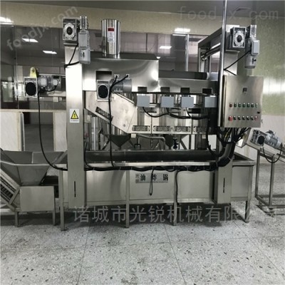 油皮油炸流水线设备