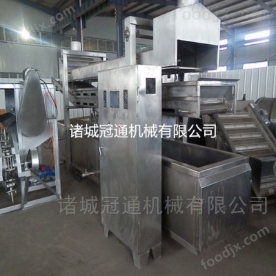 新型连续式锅包肉油炸机