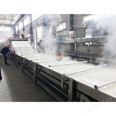 济南宏金食品机械全自动油皮机