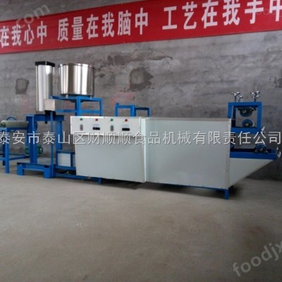 静海招商加盟全自动豆腐皮机认准价格实惠的财顺顺厂家 新款豆腐皮机
