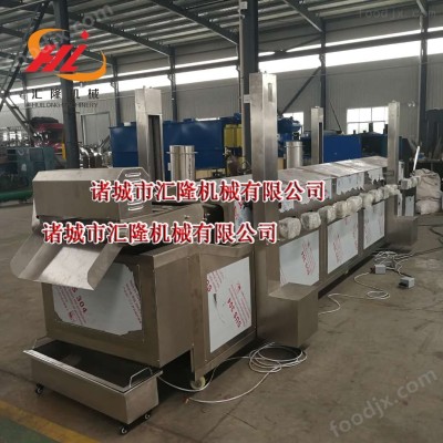 油皮 豆皮 豆泡全自动油炸流水线