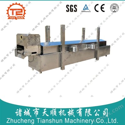 鹰嘴豆电加热全自动油炸流水线设备