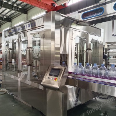 5L大瓶水灌装生产设备 全套纯净水灌装 大瓶大桶三合一灌装线
