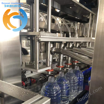 全自动5-12L一次性桶装水直线灌装生产线 大瓶水生产设备支持定制