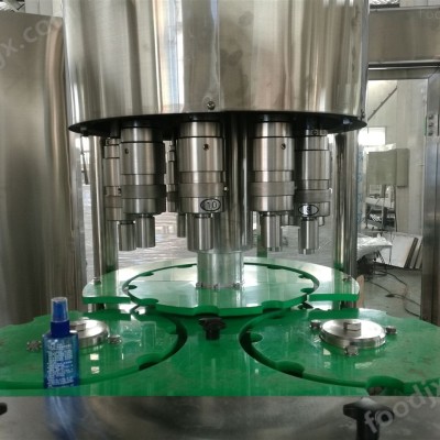 全自动不锈钢消毒液生产线 灌装生产线