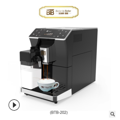 宝路通BTB-202意式全自动咖啡机家用卡布奇诺奶泡机现磨一体机图2