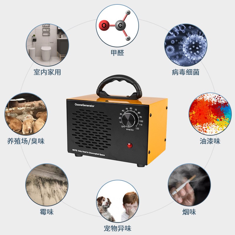 臭氧机欧规臭氧消毒机除臭杀菌消毒净化机家用空气净化臭氧发生器图3
