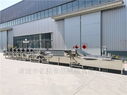 全自动连续式海带丝蒸煮机