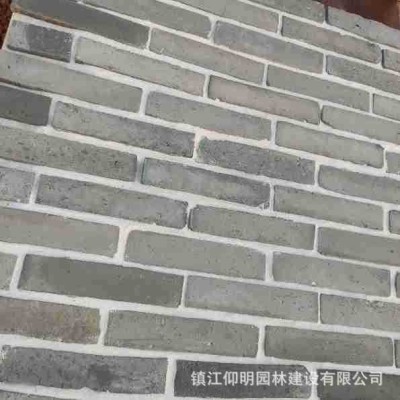 青砖6面光：切片砖心经典复古旧红砖切片——怀旧质感，打造