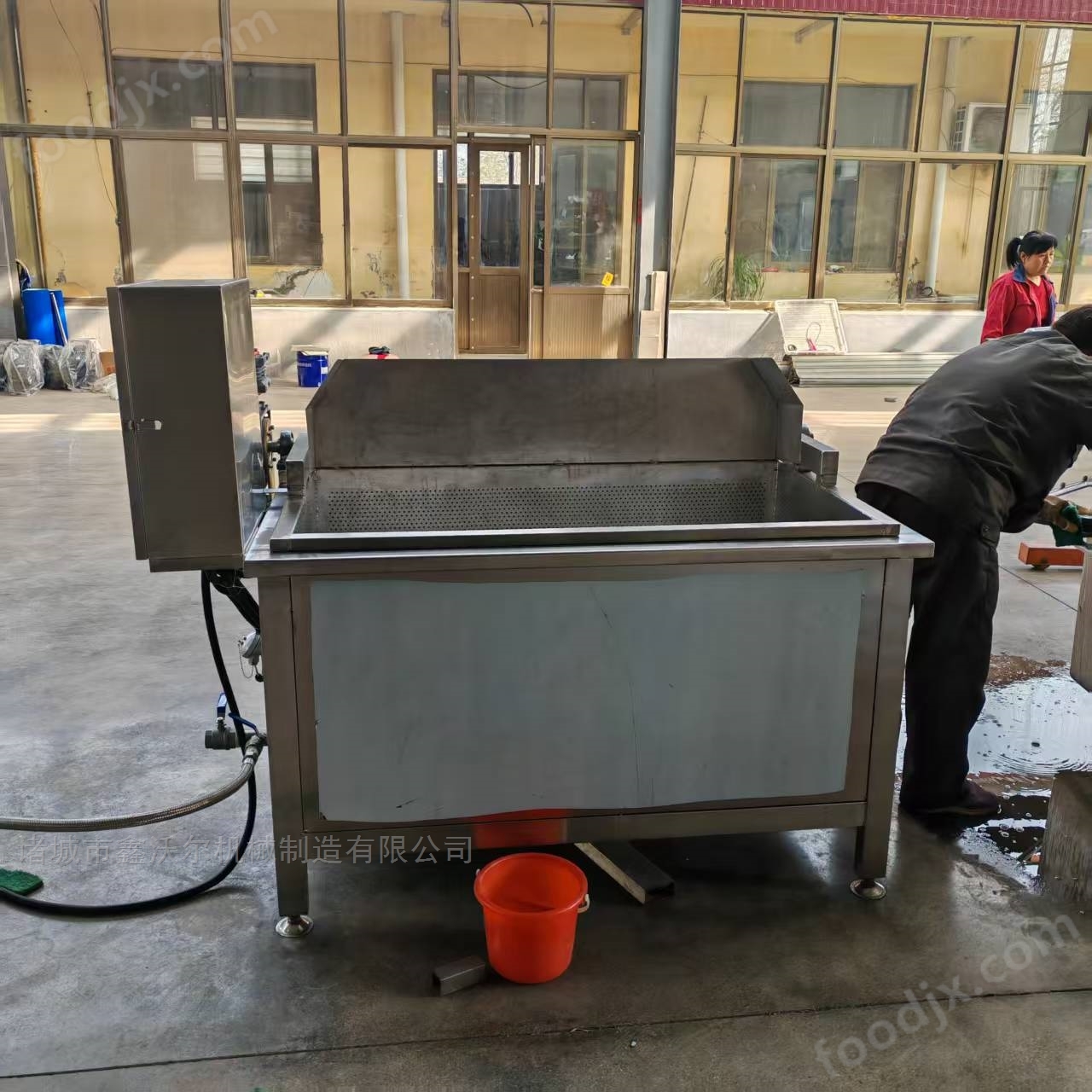 虎皮鸡爪油炸机