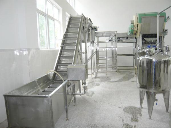 果汁果酱生产线前处理设备