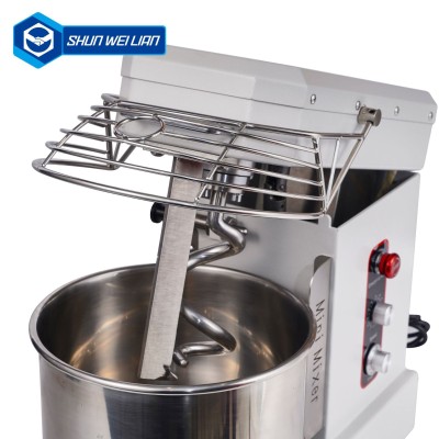 10L抬头款可拆卸桶双动和面机工厂双层调速定时功能大容 量立式